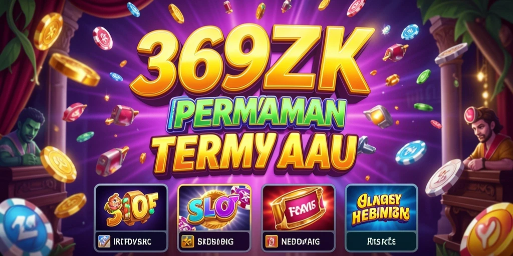 Tampilan utama gameplay Slot yang mendebarkan di 369ZK.