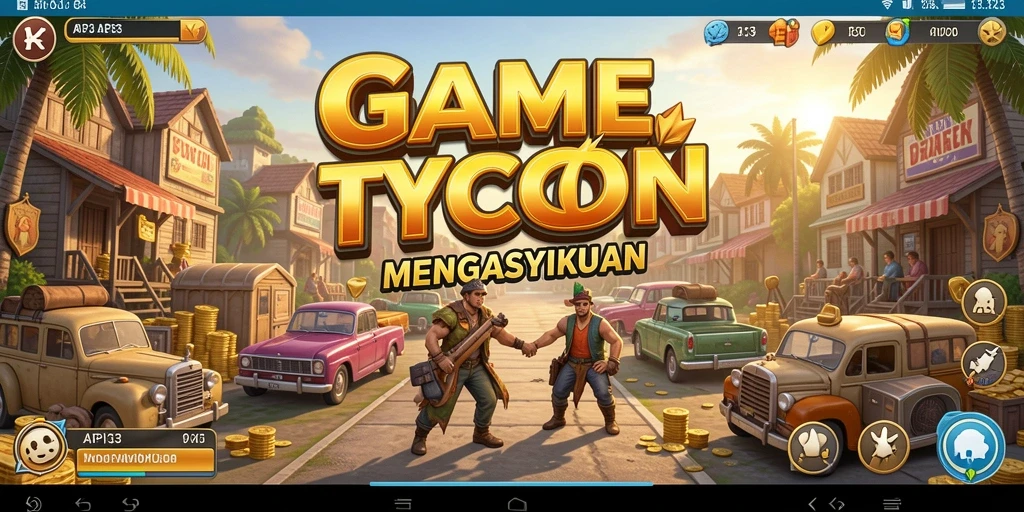 Tampilan gameplay menarik dan penuh tantangan di API33.