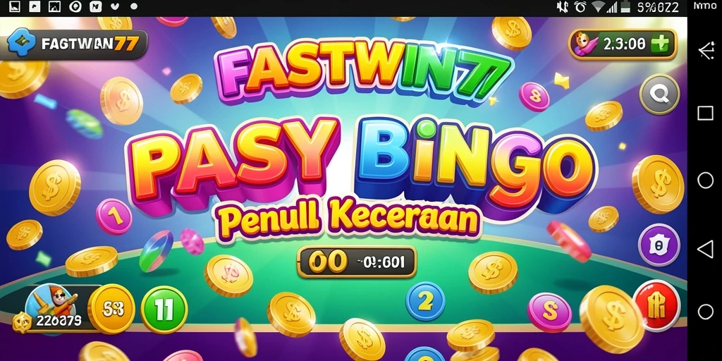 Screenshot utama FASTWIN77 menunjukkan keseruan gameplay Bingo yang memikat.