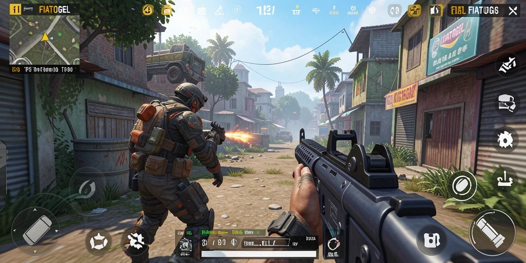 Tampilan gameplay seru dan mencekam dalam FIATOGEL