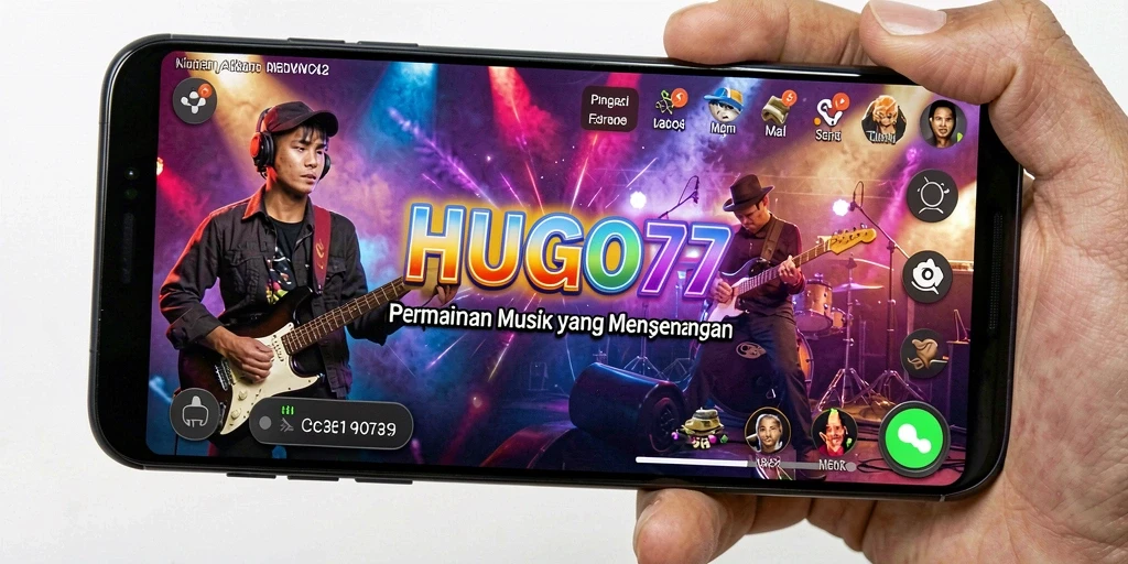 Tampilan menarik dari gameplay HUGO77 yang interaktif.