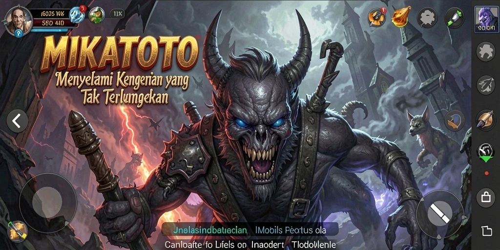 Gameplay menegangkan di MIKATOTO dengan suasana horror yang mencekam.