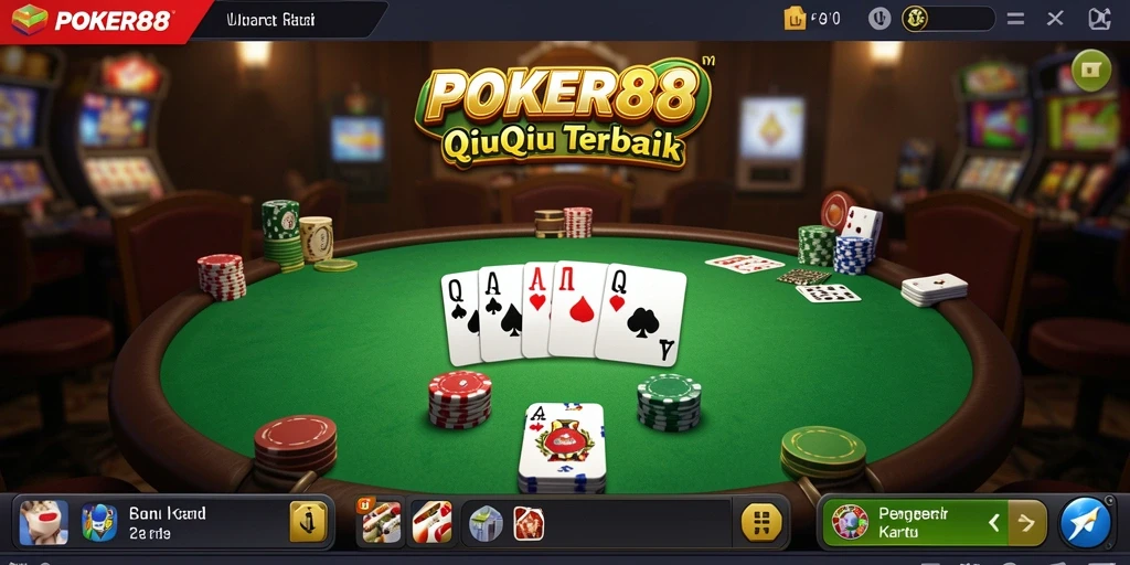 Tampilan gameplay QiuQiu yang menarik dan penuh aksi.