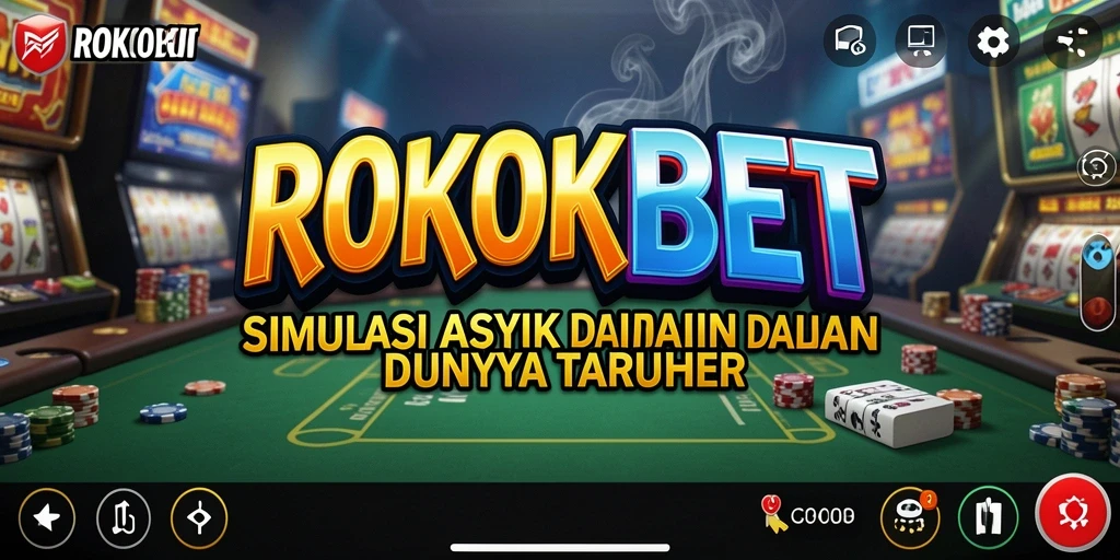 Screenshot gameplay ROKOKBET menampilkan simulasi taruhan yang mendebarkan.
