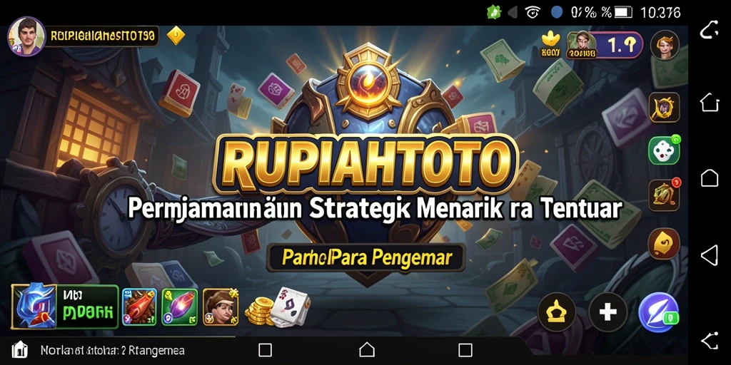 Screenshot gameplay RUPIAHTOTO yang menunjukkan pertempuran strategi intens.