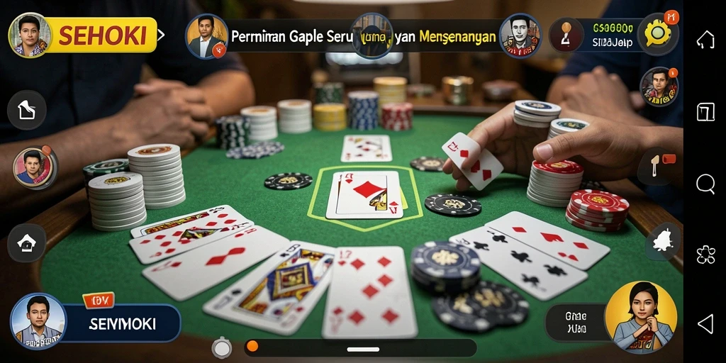 Tampilan gameplay SEHOKI yang seru dan interaktif.