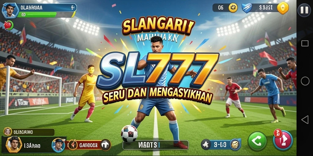 Tampilan menarik dari gameplay penuh aksi olahraga di SL777.