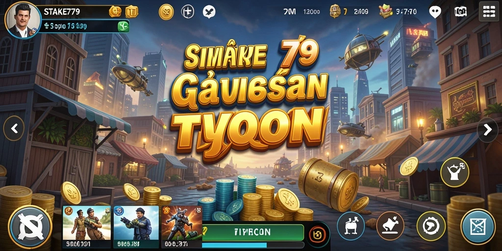 Tampilan gameplay STAKE779 yang menarik dan interaktif.